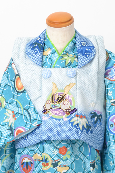 一歳男児被布(兜)