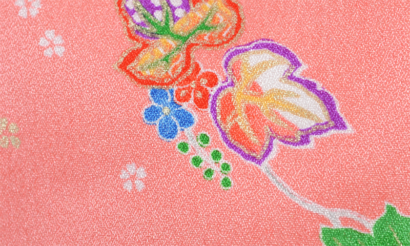 三歳被布セット(サーモンピンク)