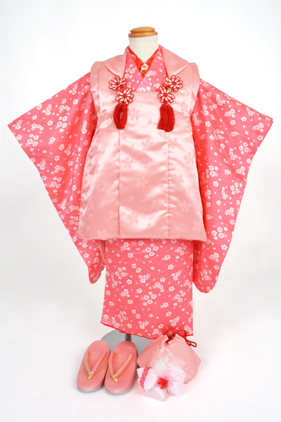 三歳被布セット(ピンク)