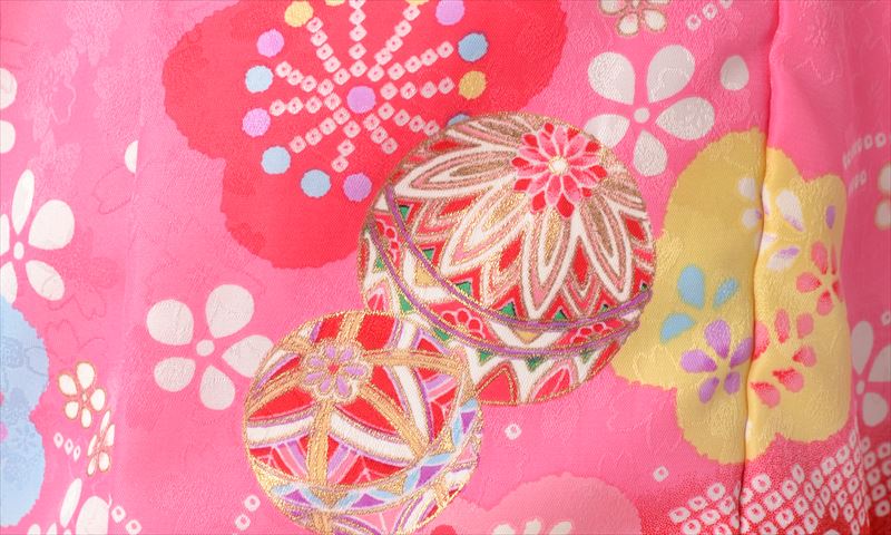 被布（ピンク・手まり）