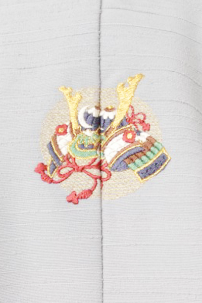 5歳祝着[灰色・無地]