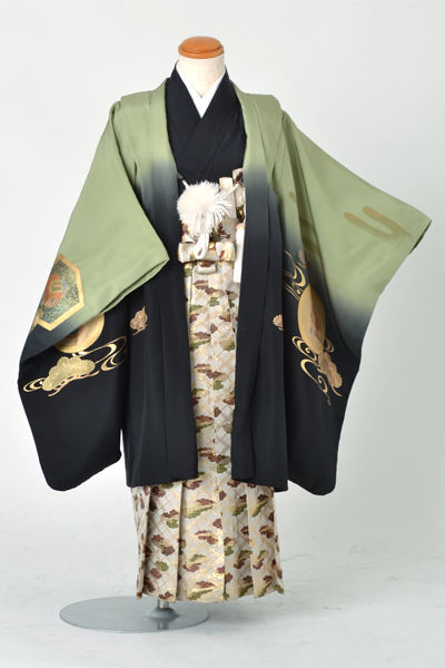 五歳祝い着セット 鷹・のしめ