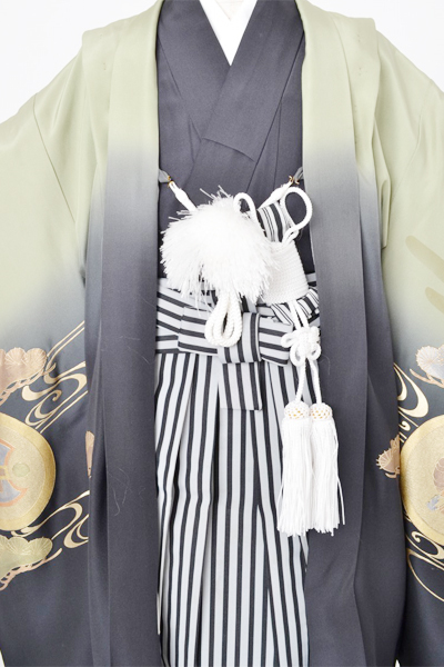 5歳祝着[淡い緑色・束ね熨斗]