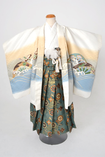 5歳祝着[白色・兜]