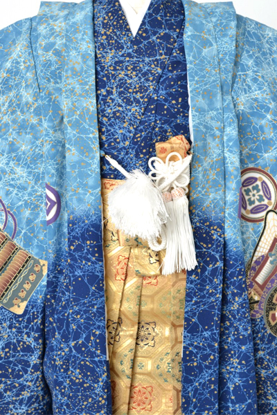 5歳祝着[黒色・龍]