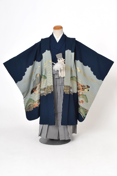 5歳祝着[青・鷹]