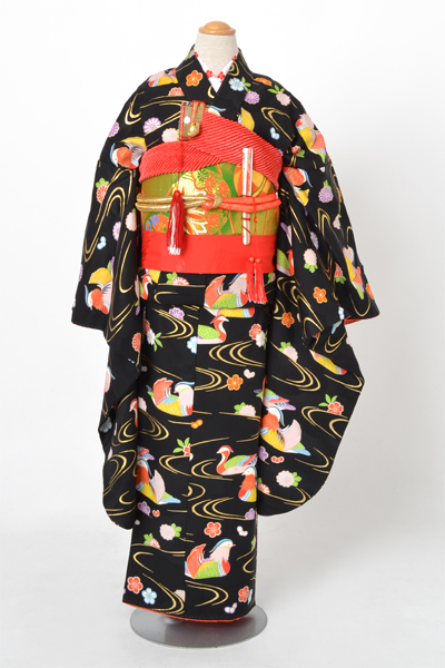 七歳祝着［おしどり］