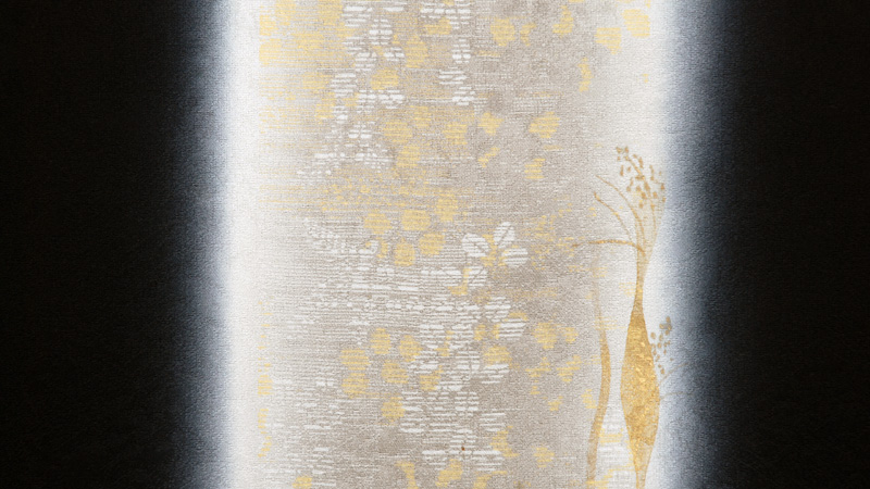 訪問着(大)黒・花