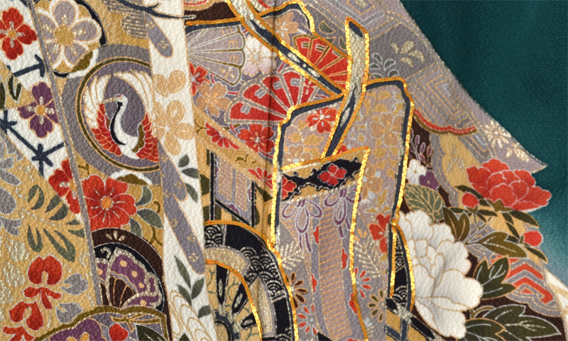 振袖(萌黄色・のしめ)