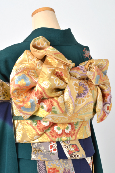 振袖(萌黄色・のしめ)