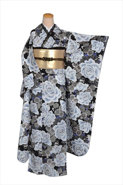 振袖(ぼたん・桜)