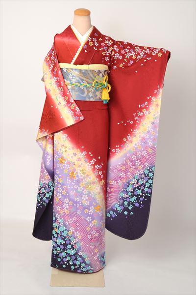 振袖(赤・桜)
