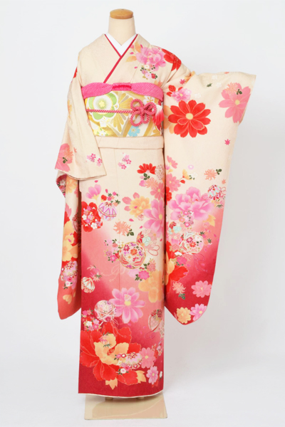 振袖[花・鞠、鈴]