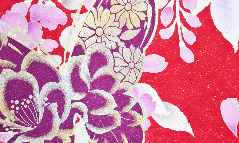 振袖[蝶々・桜、藤]