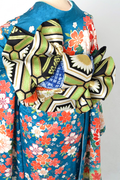 振袖[青・花・毬]