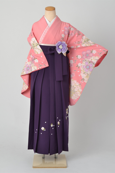 卒業袴(ピンク・桜づくし)