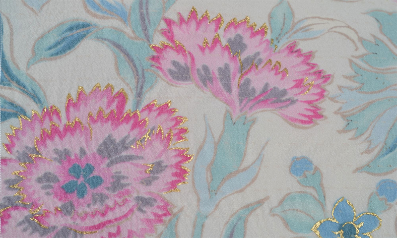 卒業袴［JILL STUART・白地のカーネーション＆牡丹唐草模様］