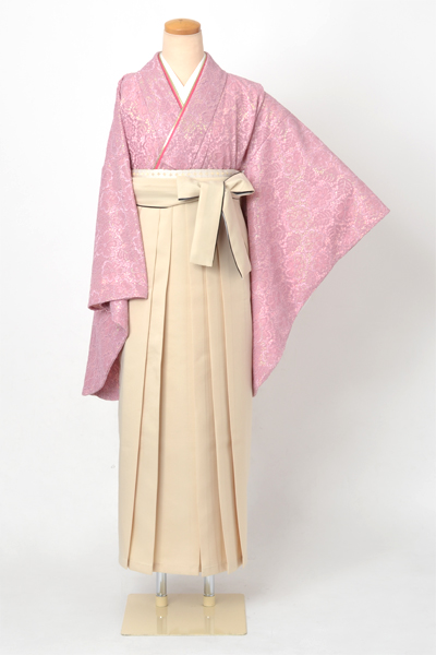 卒業袴［ピンクレース］