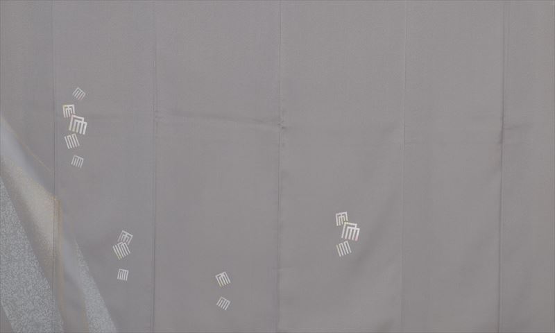 訪問着(銀鼠・源氏香)