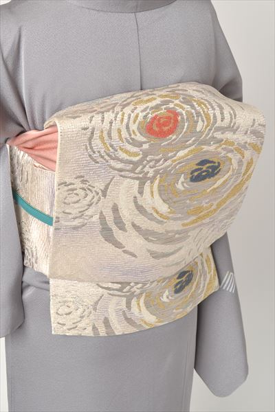 訪問着(銀鼠・源氏香)