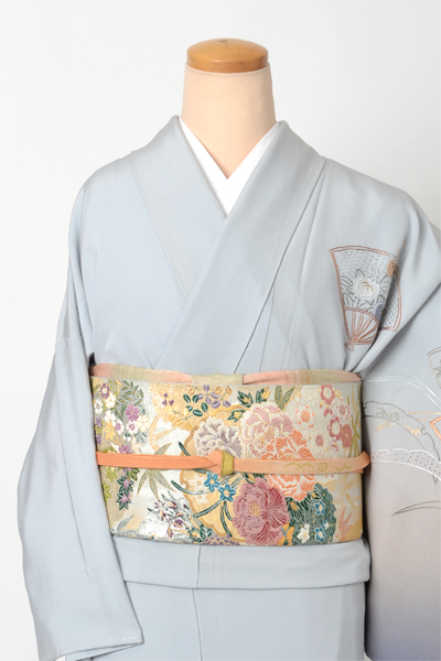 訪問着[水色地・スワトウ]