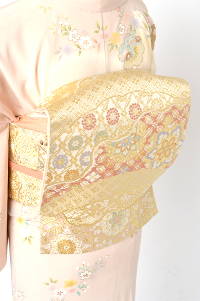 訪問着[ピンク・花]