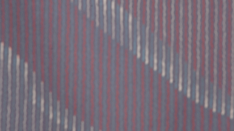 小紋［薄紫色地の縞模様］