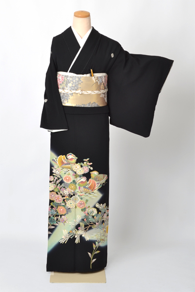 黒留袖[若松・菊]