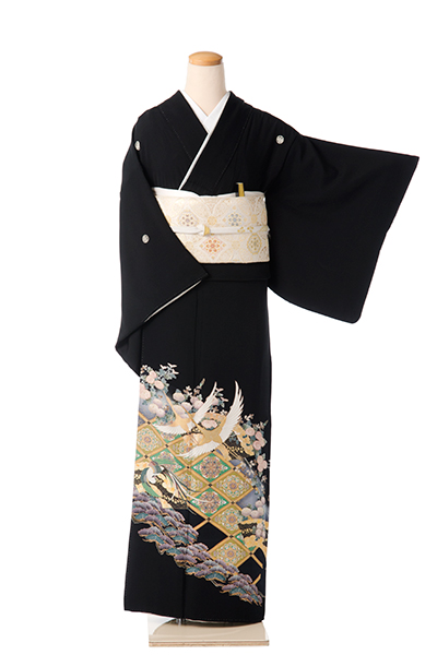 黒留袖(格天井)