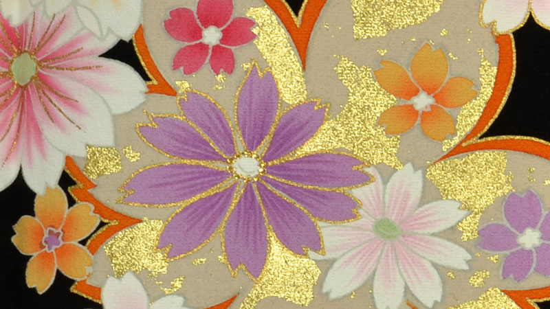 黒留袖[花・宝づくし]