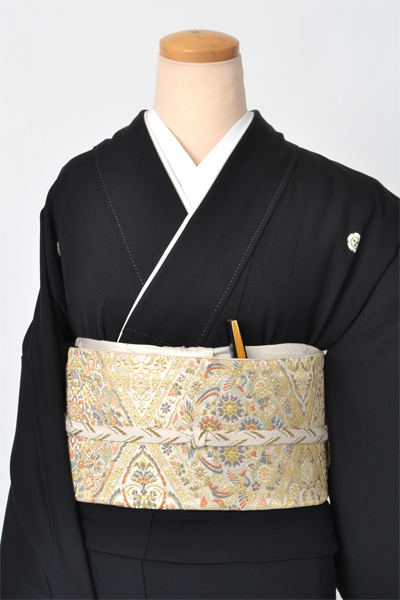 黒留袖[松・鶴]