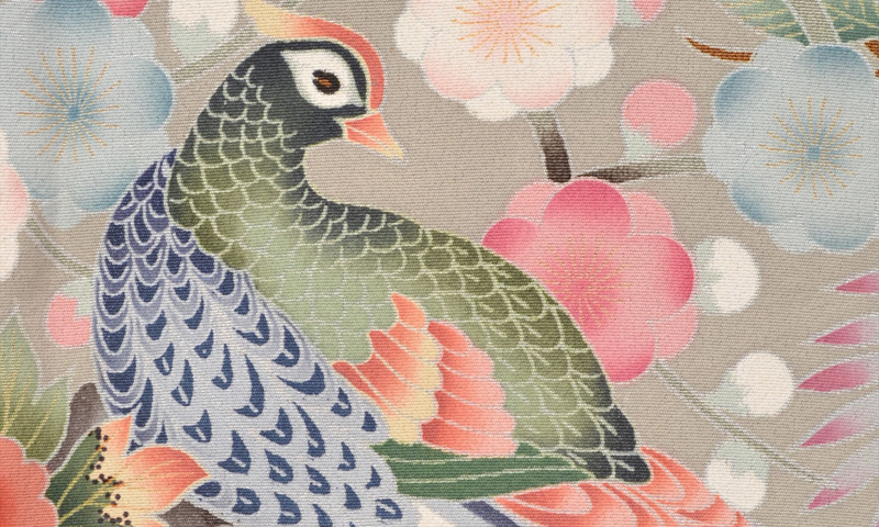 黒留袖［本加賀友禅の自然風景模様］