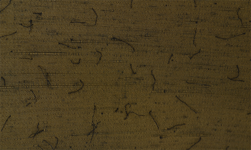 紬アンサンブル[うぐいす茶のひげ紬]