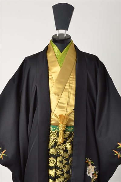 目立ちたい!成人式ファッション(虎刺繍羽織)