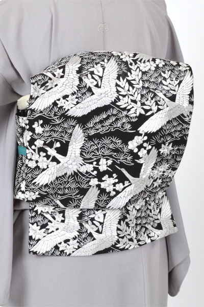 単衣色無地［銀鼠色無地］