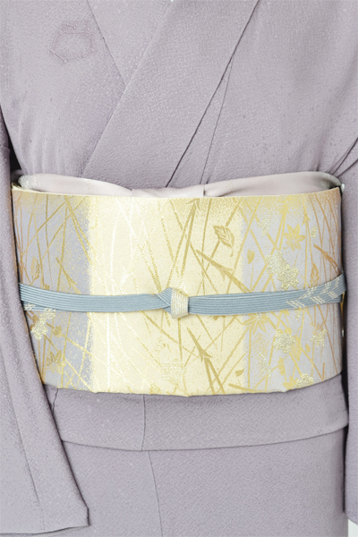 単衣色無地［紫無地］