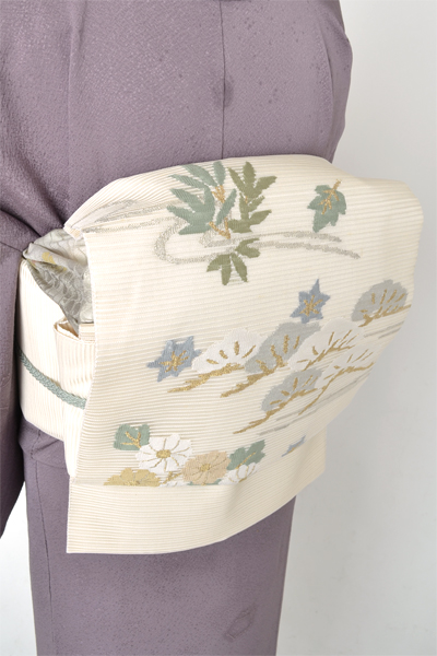 単衣色無地［紫無地］