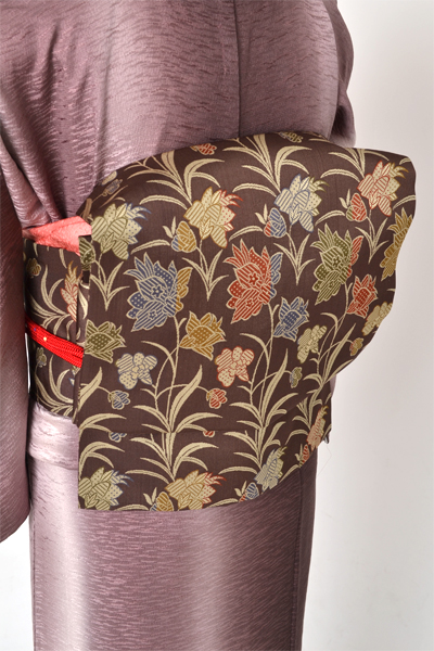 単衣小紋[紫ぼかし]