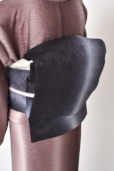 単衣小紋[紫ぼかし]