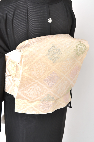 絽黒留袖[ぼたん・菊・鳳凰]