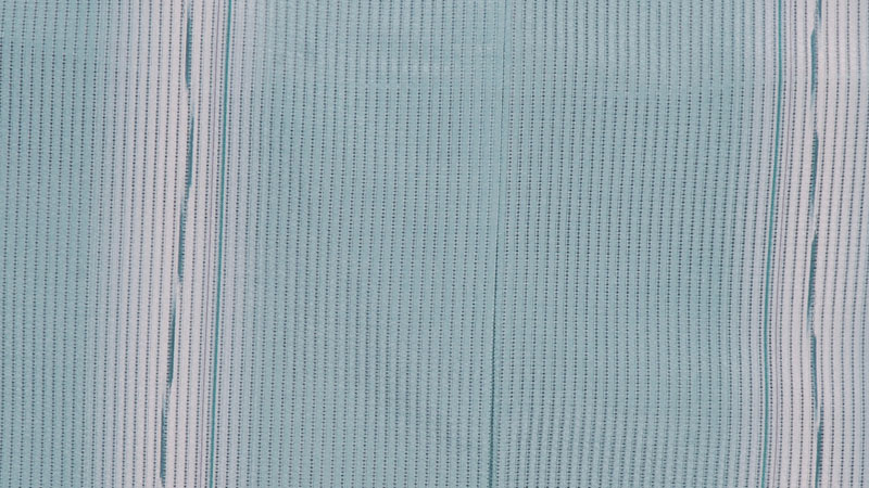 紗(水色・縞)