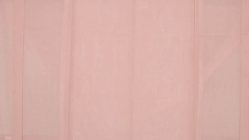 絽色無地(サーモンピンク地の絽)