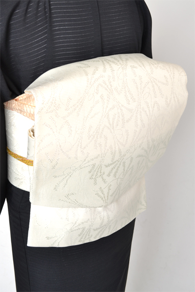 絽訪問着[笹模様]