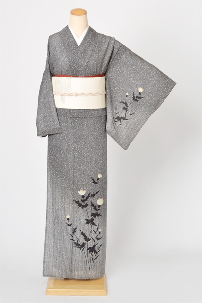 絽訪問着[あざみ]