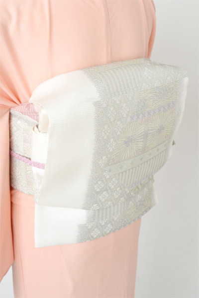 絽訪問着[スワトウ刺繍]