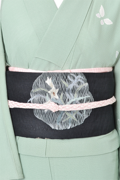 絽訪問着[朝顔]