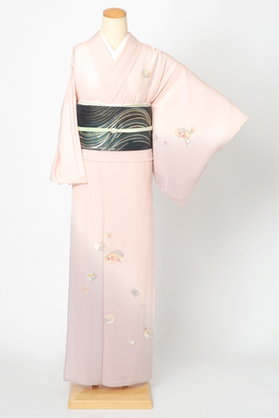 絽訪問着[貝合わせ]