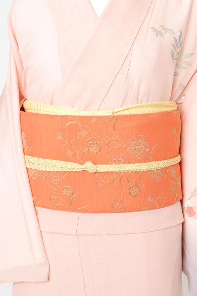 絽訪問着[花に松]