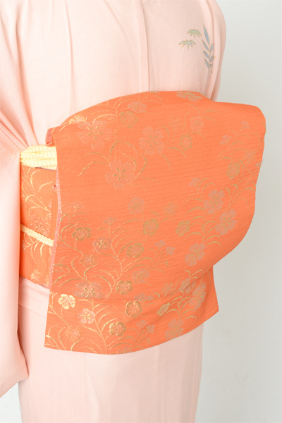 絽訪問着[花に松]