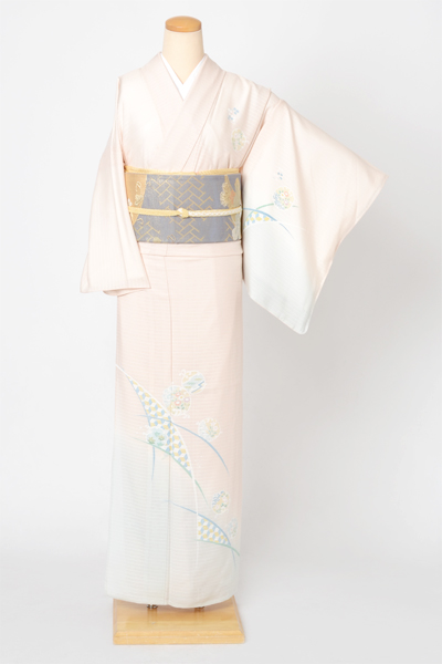 絽訪問着[変わり絽]